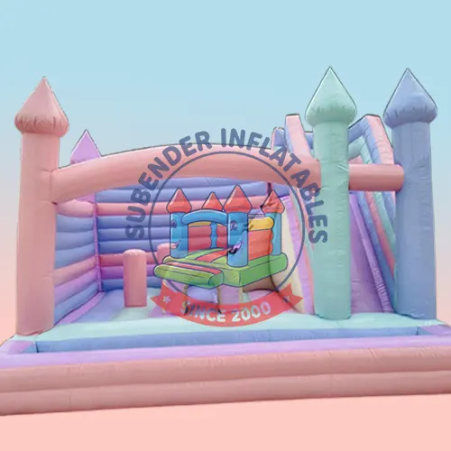 PASTEL BOUNCY CASTLE