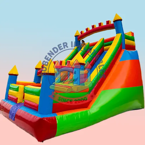 3 LANE MULTICOLOUR BOUNCY